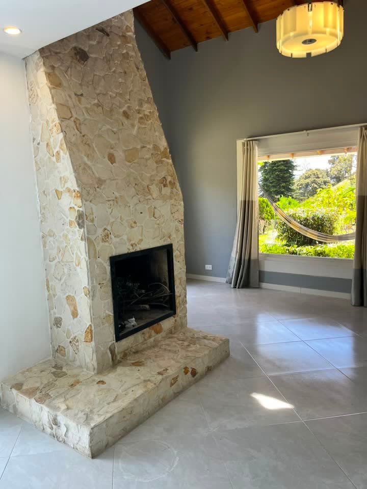 Chimenea en piedra